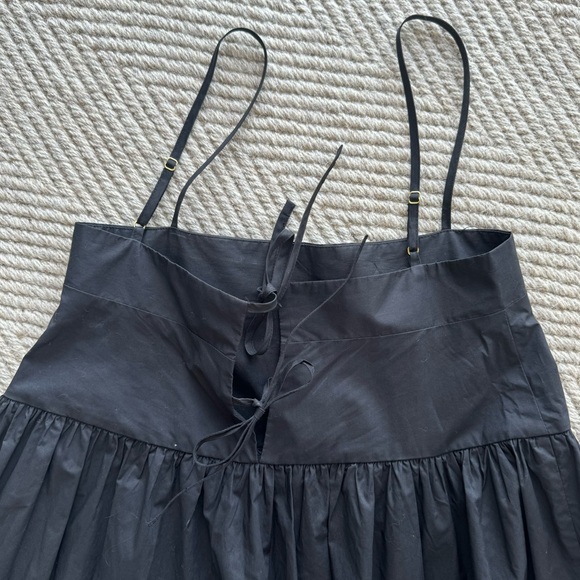 Bird and Knoll BN adjustable blk halter dress XXS -fits like an XS - Picture 3 of 14